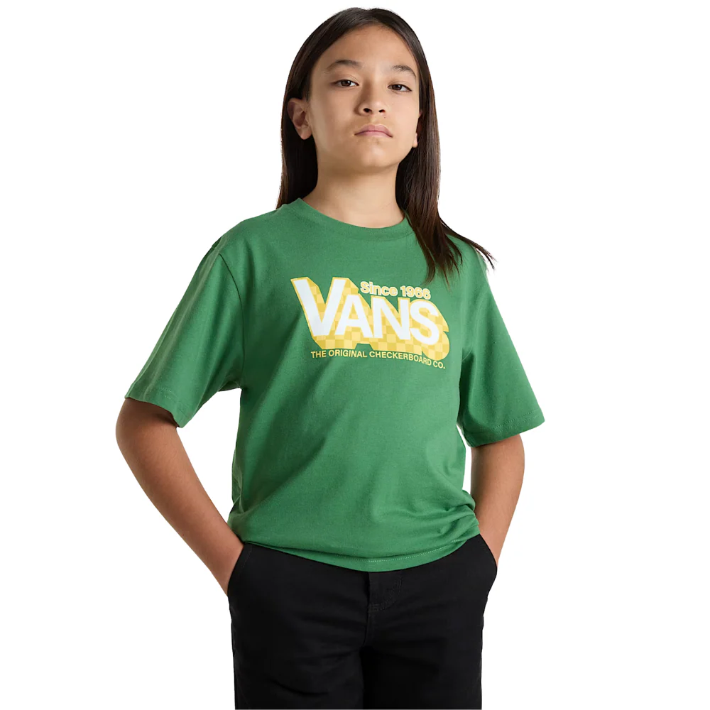 Kids Checker Drop T-shirt Fairway