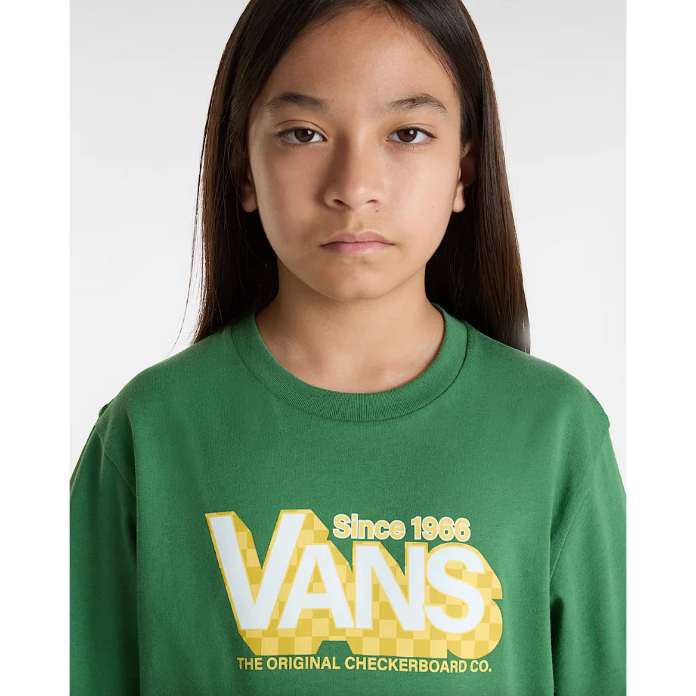 Kids Checker Drop T-shirt Fairway - Image 5