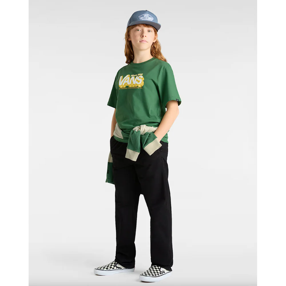 Kids Checker Drop T-shirt Fairway - Image 7