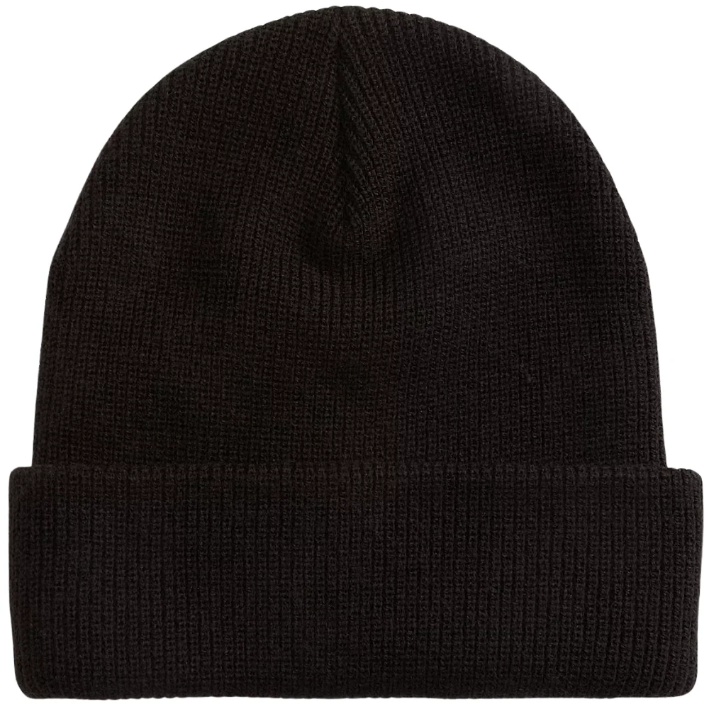 Kids Classic Cuff Beanie Black - Image 2