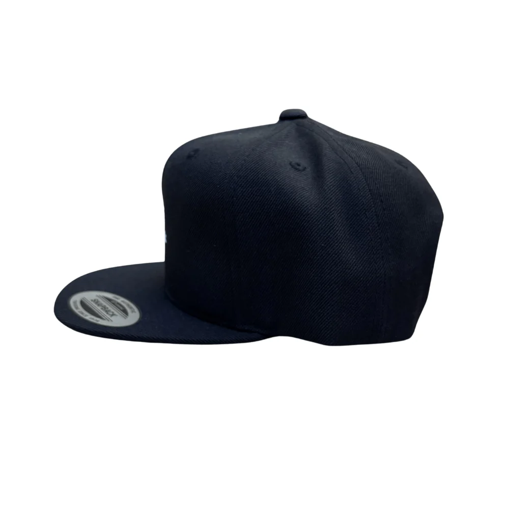 Kids Classic Shield Snapback Cap Black - Image 2