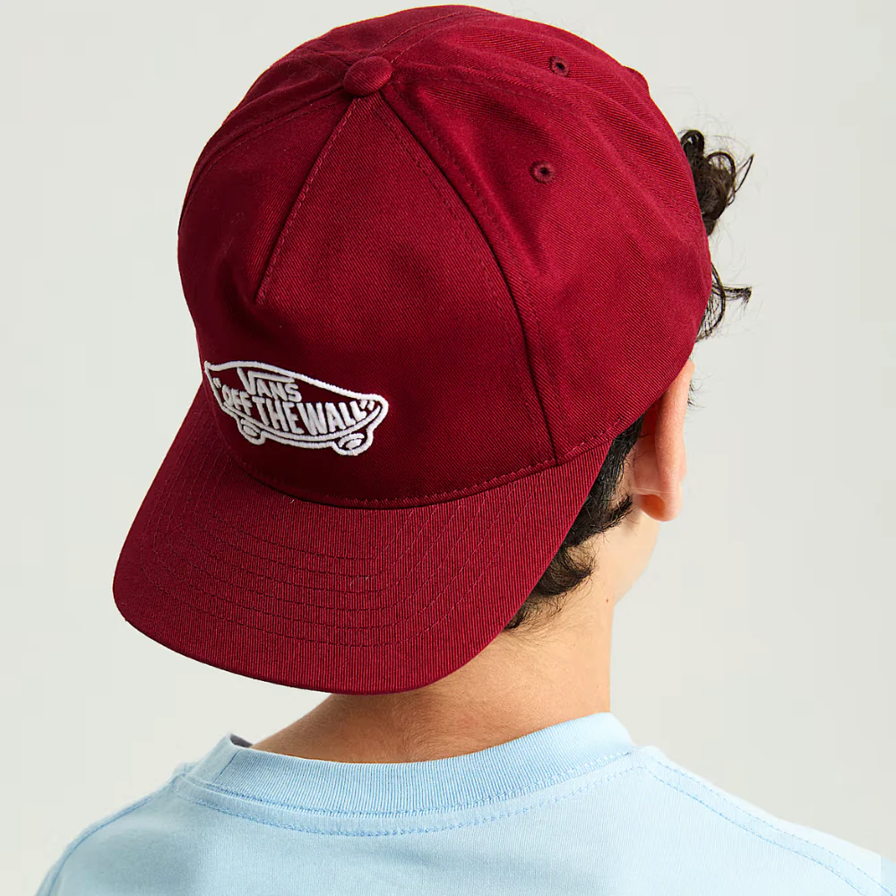 Kids Classic Snapback Cap Bordeaux - Image 3