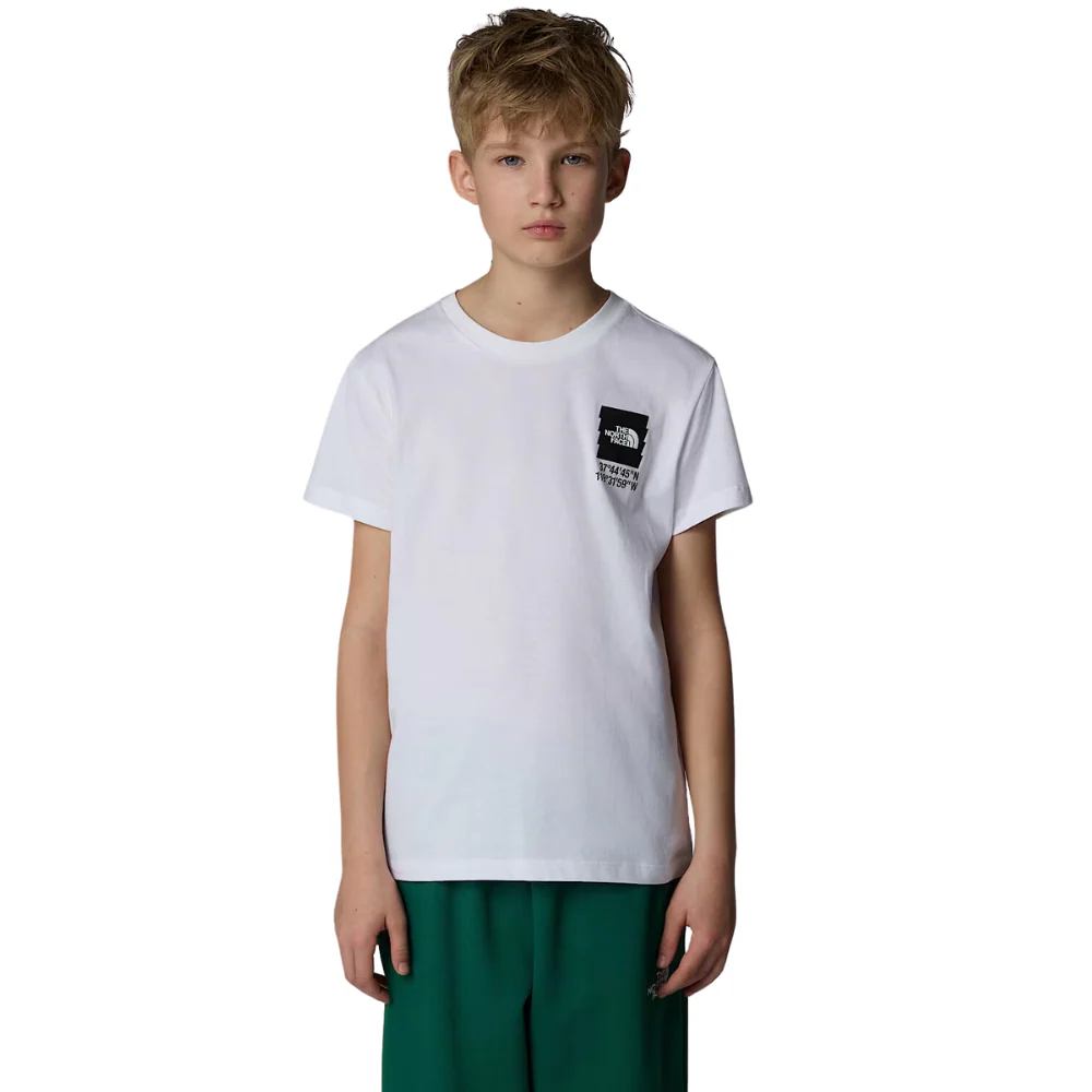 Kids Coordinates Graphic T-Shirt TNF White - Image 2