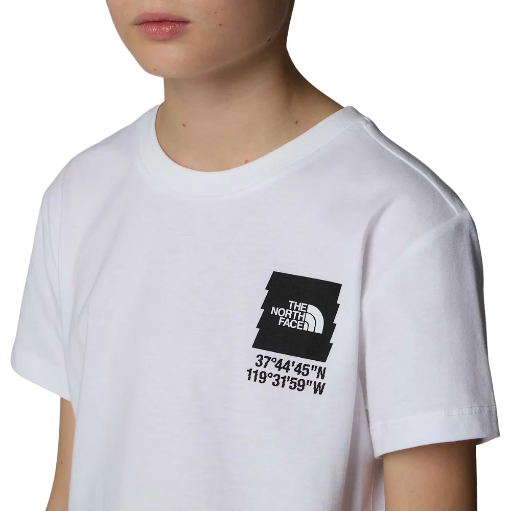 Kids Coordinates Graphic T-Shirt TNF White - Image 3