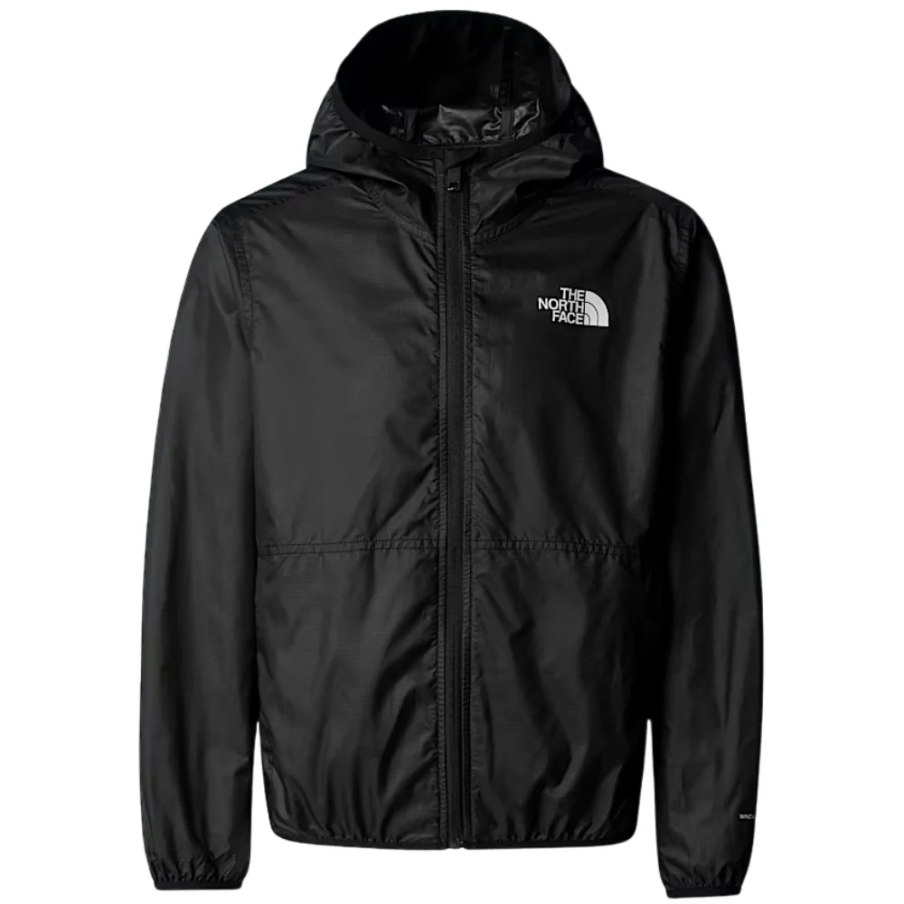 Kids Cyclone Wind Jacket TNF Black - Image 2