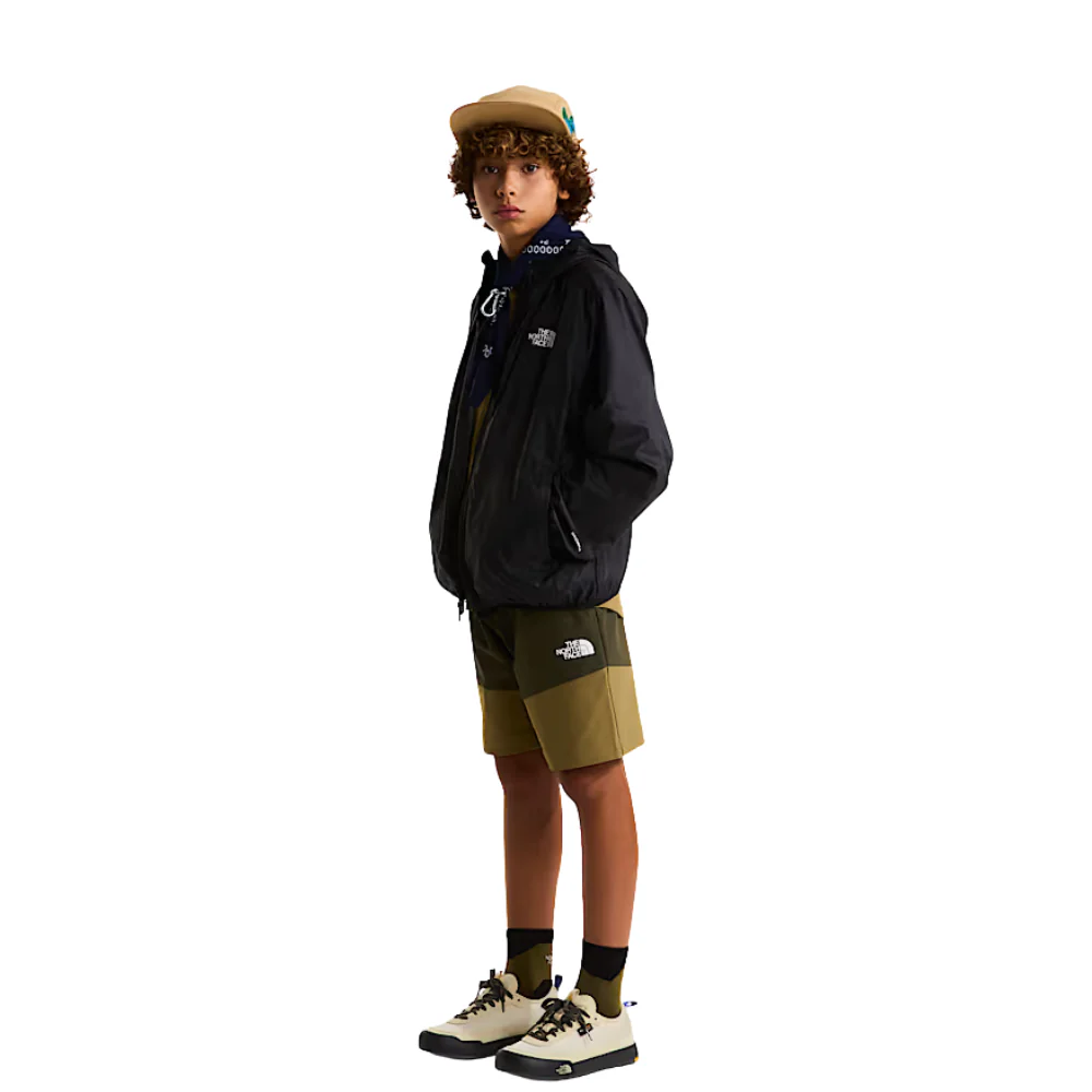 Kids Cyclone Wind Jacket TNF Black - Image 6