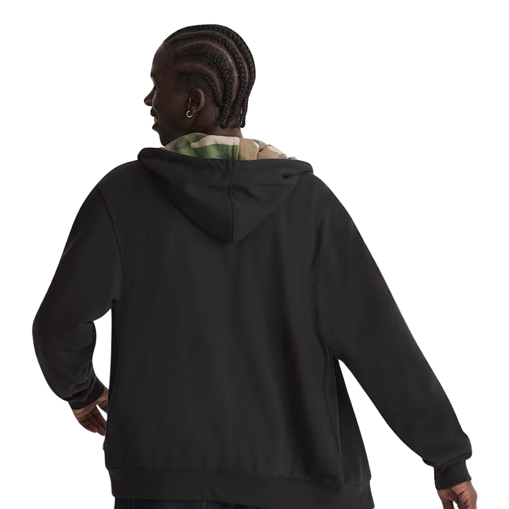 Kids Dover Thermal Lined Full Zip Hoodie Black/Vintage C - Image 3
