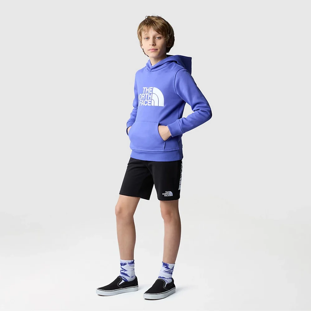Kids Drew Peak Hoodie Dopamine Blue - Image 3