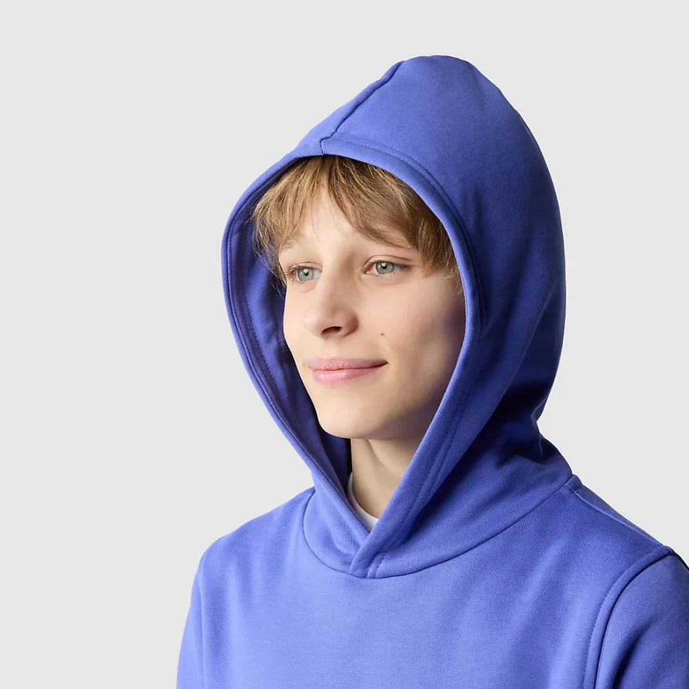 Kids Drew Peak Hoodie Dopamine Blue - Image 4