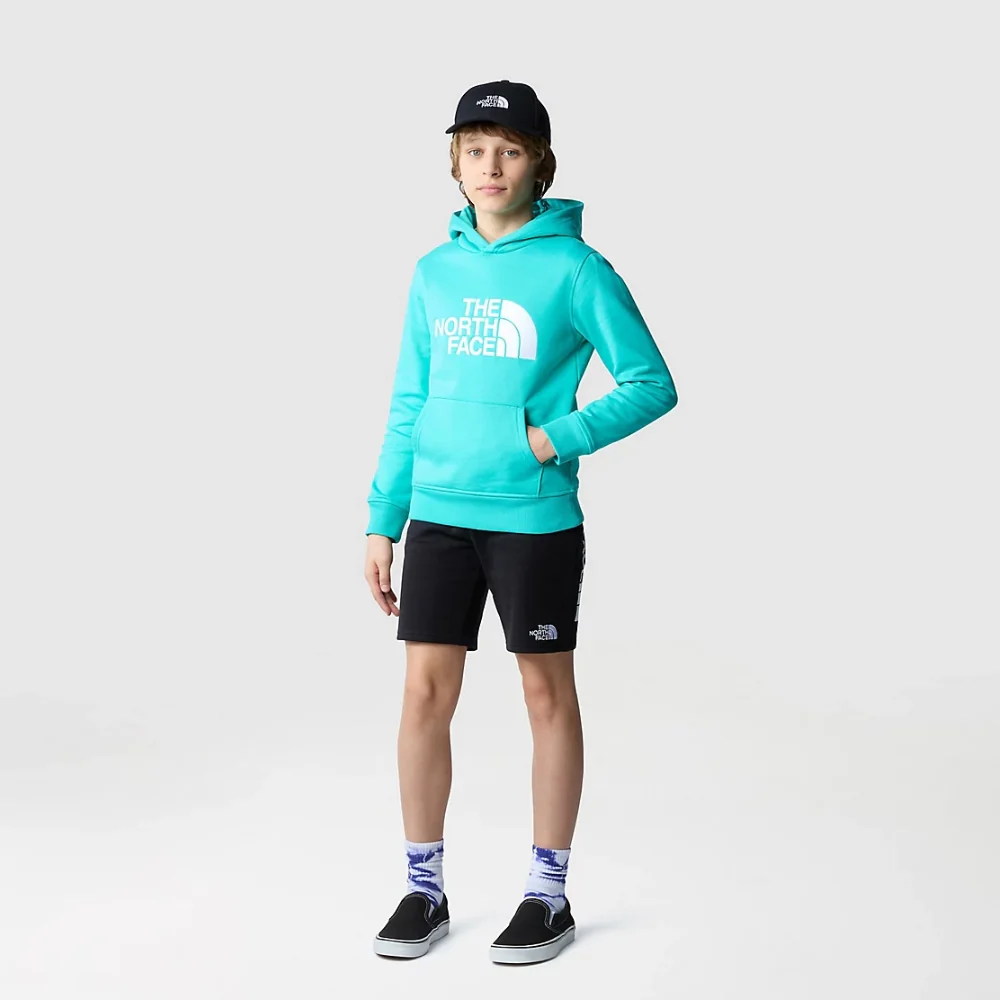 Kids Drew Peak Hoodie Geyser Aqua - Image 3