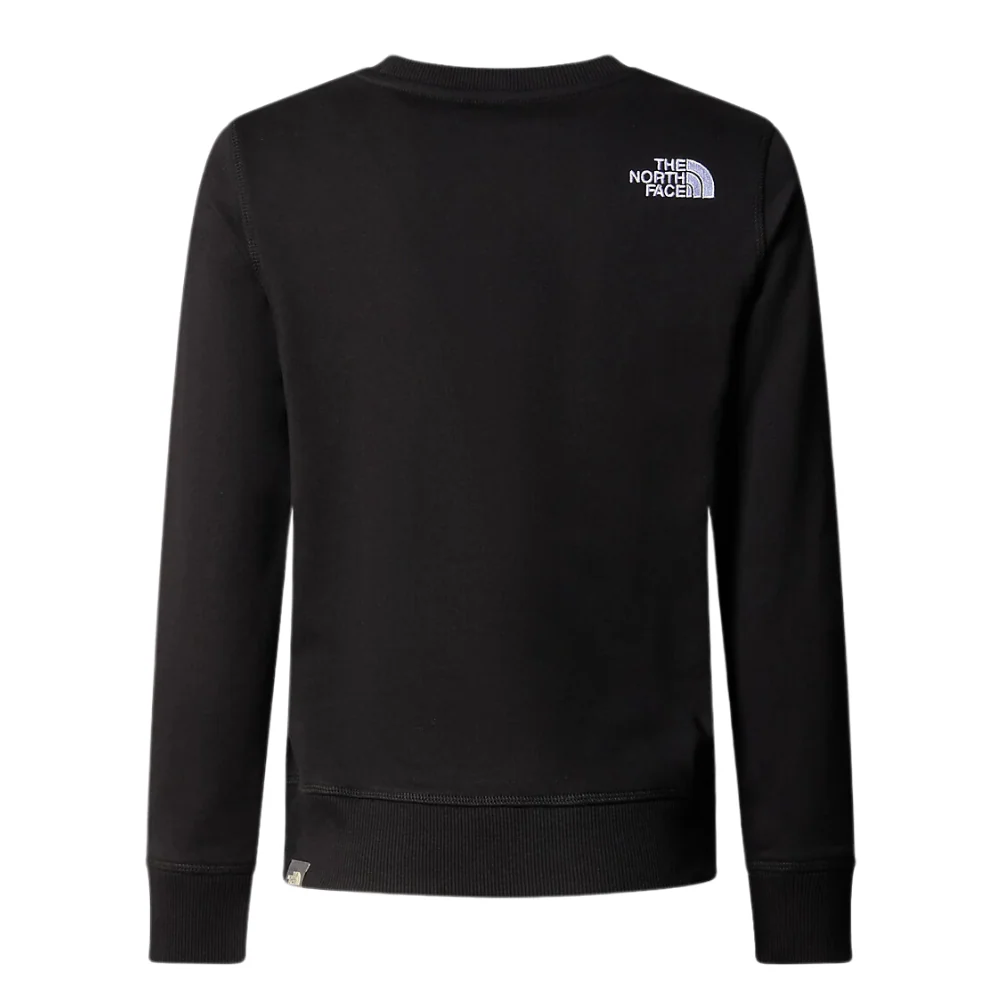 Kids Drew Peak Light Crew TNF Black - Image 2