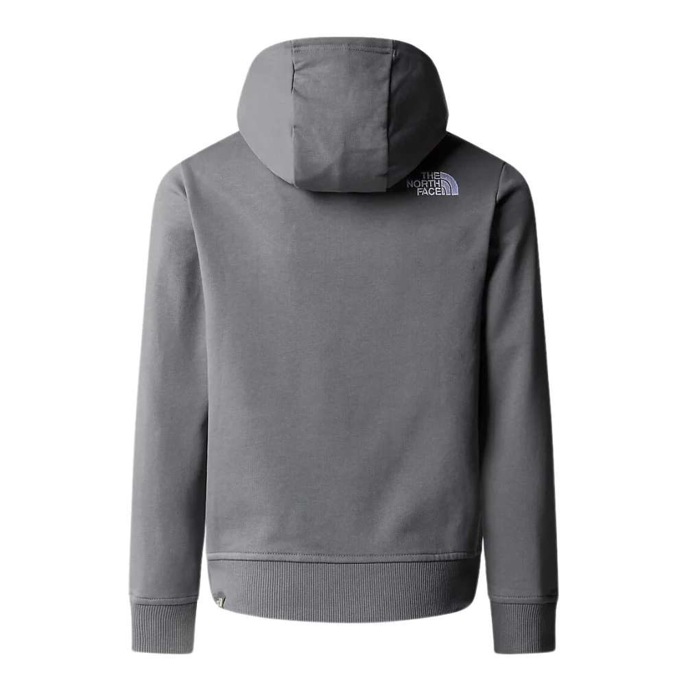 Kids Drew Peak Light Pullover Hoodie Smoked Pearl - Image 2