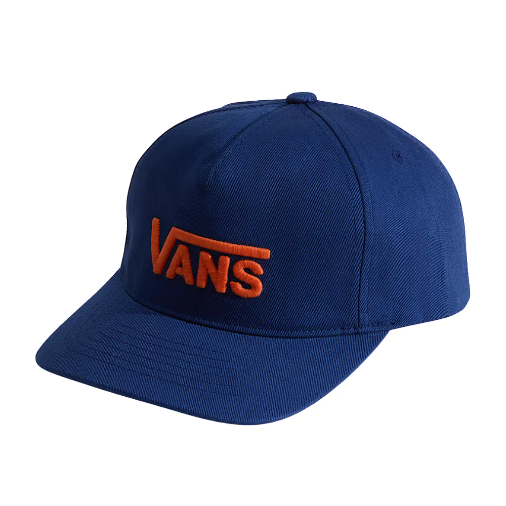 Kids Drop V Logo Snapback Deep Inidgo - Image 2