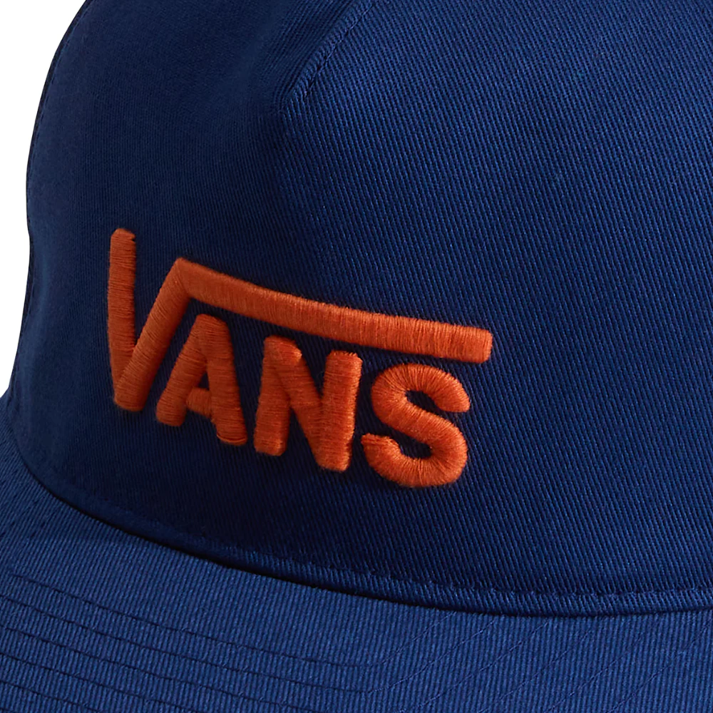 Kids Drop V Logo Snapback Deep Inidgo - Image 3