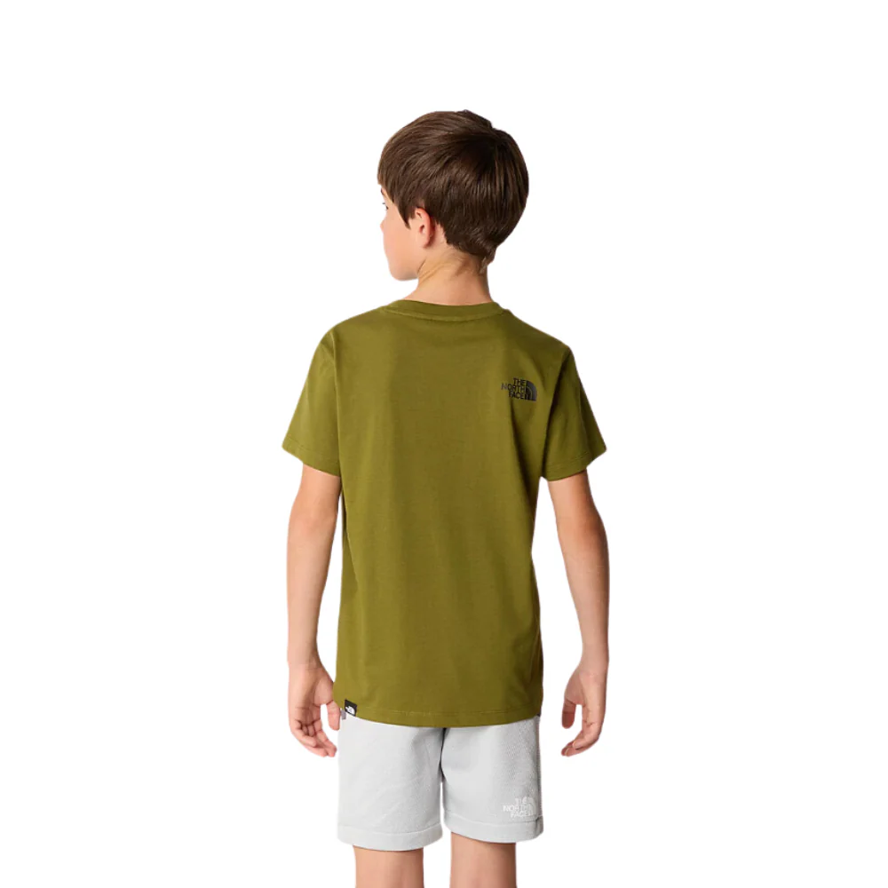 Kids Easy T-shirt Forest Olive - Image 2