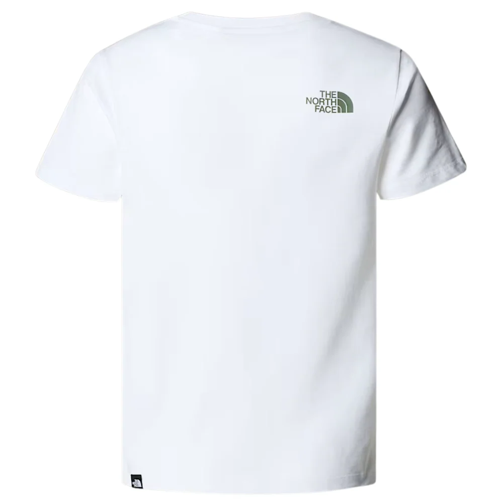 Kids Easy T-Shirt TNF White/Duck Green - Image 2