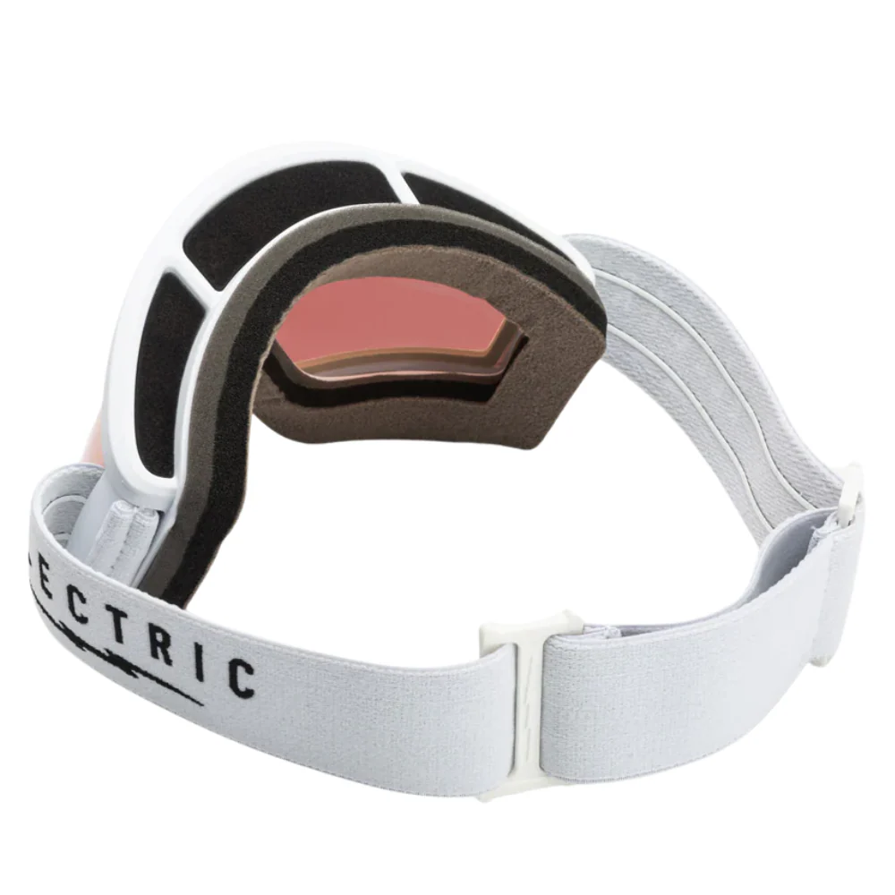 Kids EGV Matt White + Rose Lens Snowboard Goggle - Image 3