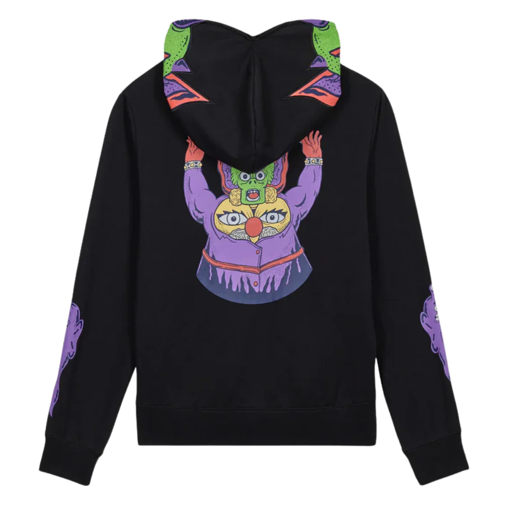 Kids FA Ben Sanaire Full Zip Hoodie Black - Image 2