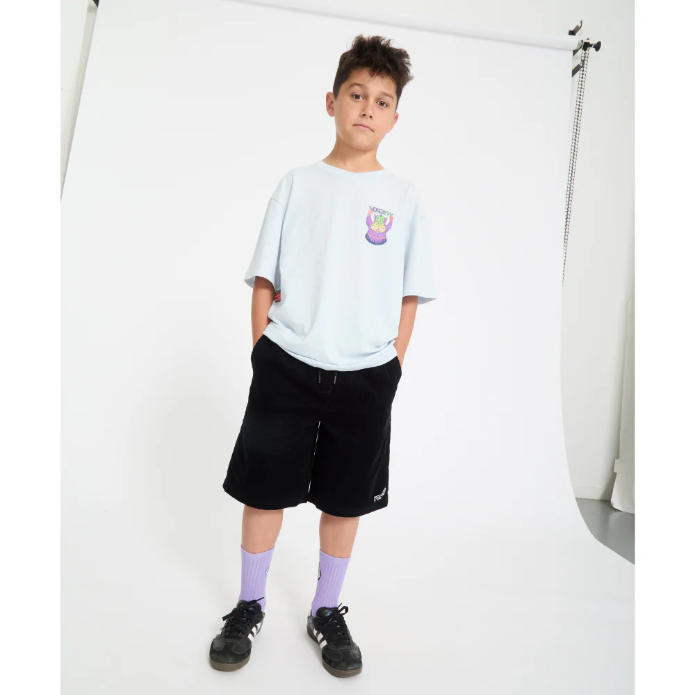 Kids FA Ben Sanaire T-Shirt 1 Light Blue Acid - Image 2