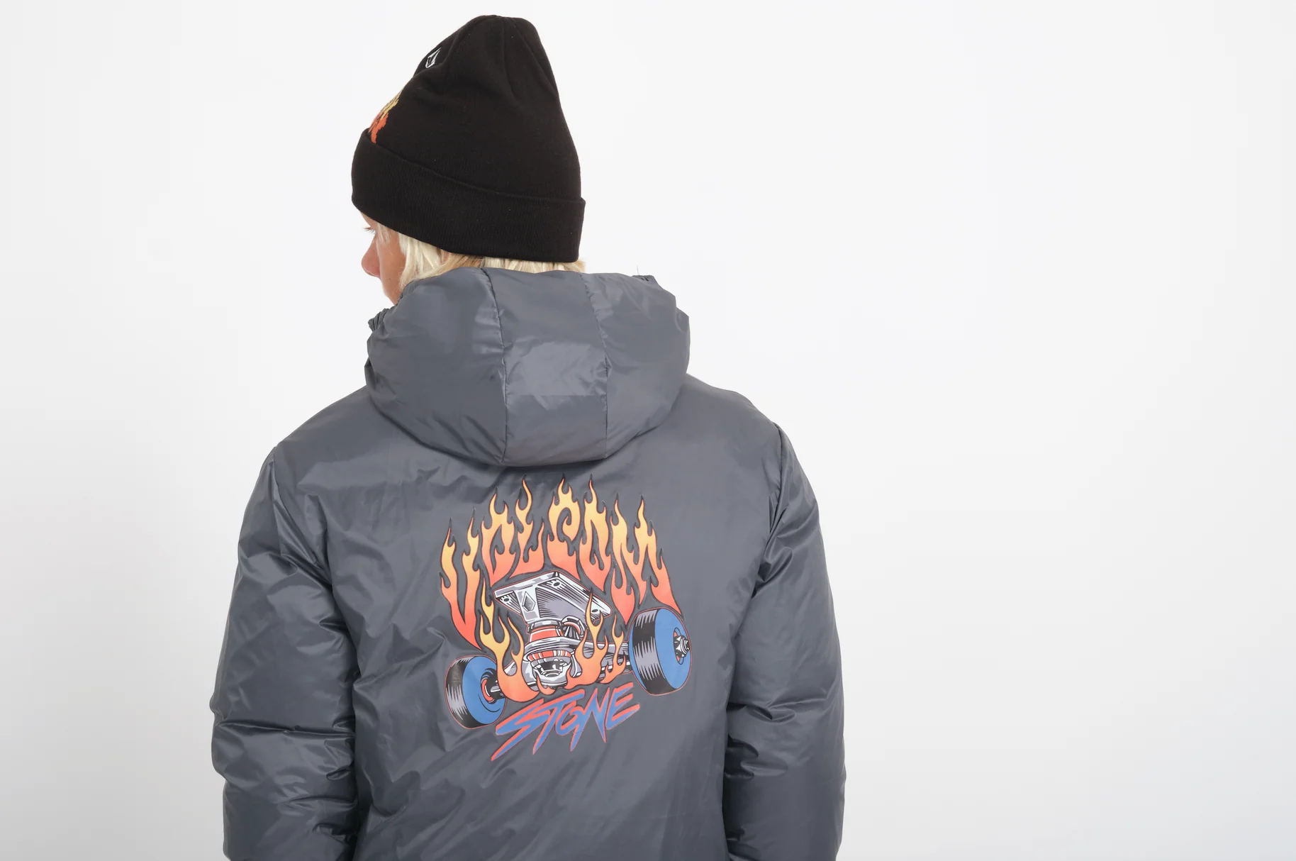 Kids Iconic Jacket Reversible Black - Image 17