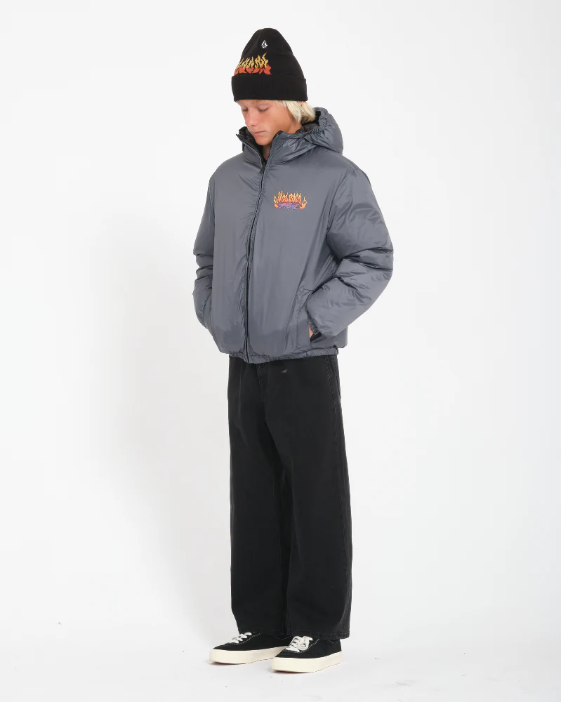 Kids Iconic Jacket Reversible Black - Image 5