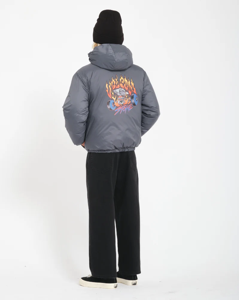 Kids Iconic Jacket Reversible Black - Image 7