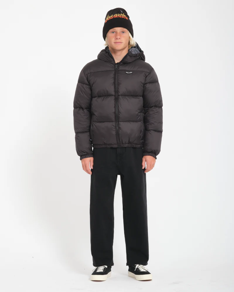 Kids Iconic Jacket Reversible Black - Image 8