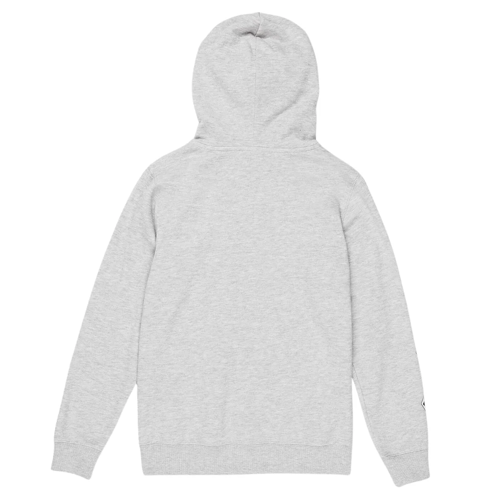 Kids Iconic Stone Hoodie Heather Grey - Image 2