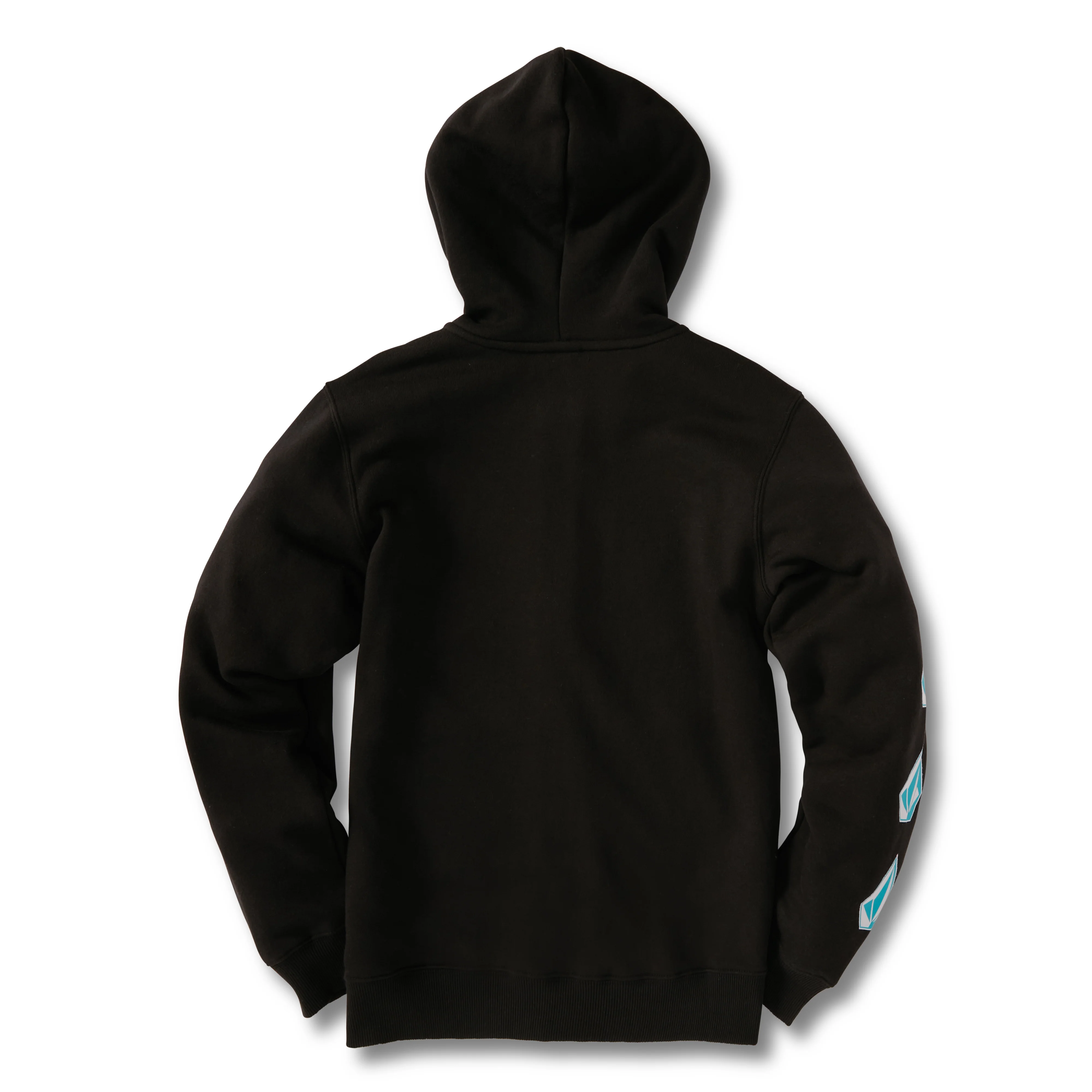 Kids Iconic Blue Stone Zip Hoodie Black - Image 2