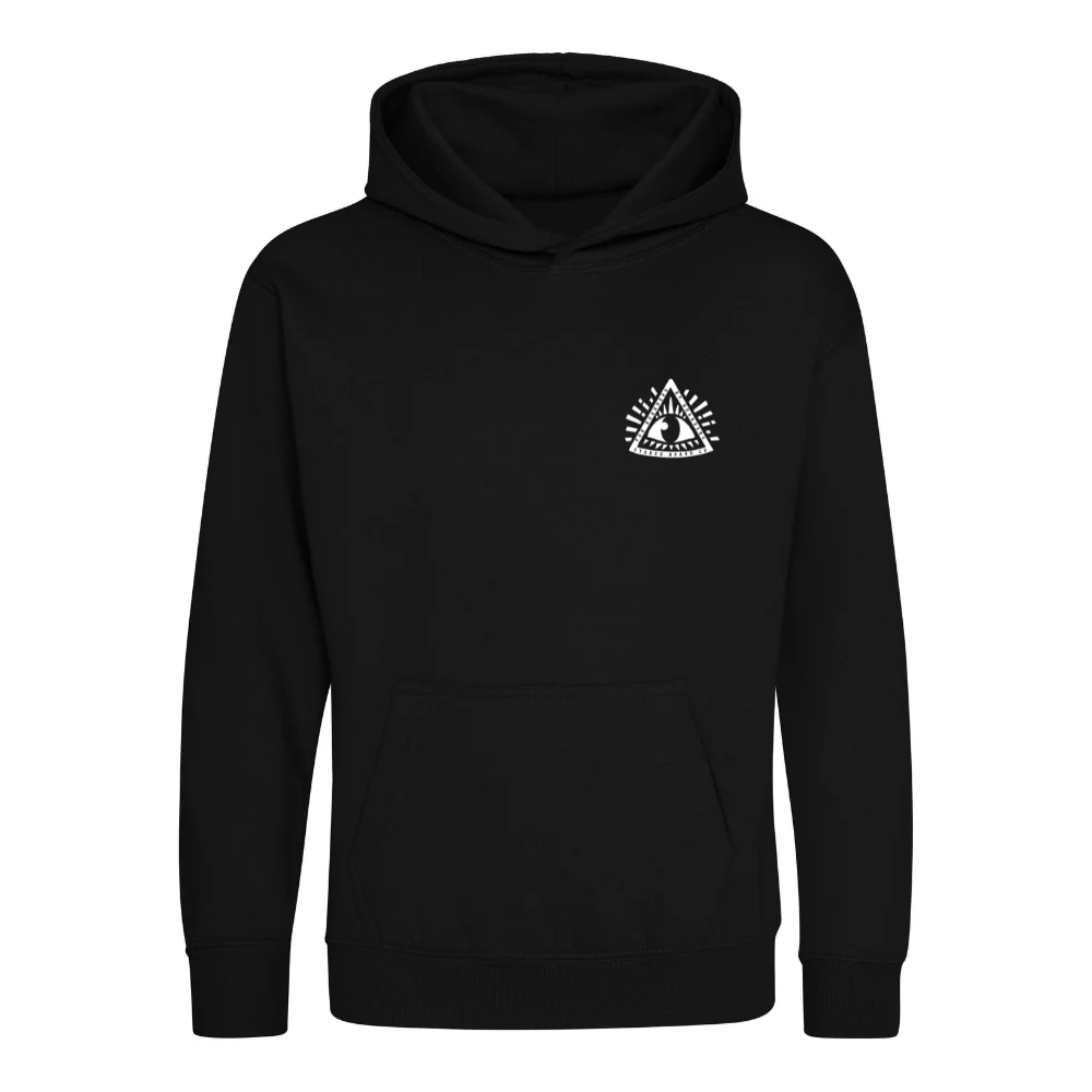 Kids Illuminati Dark Hoodie Jet Black - Image 2