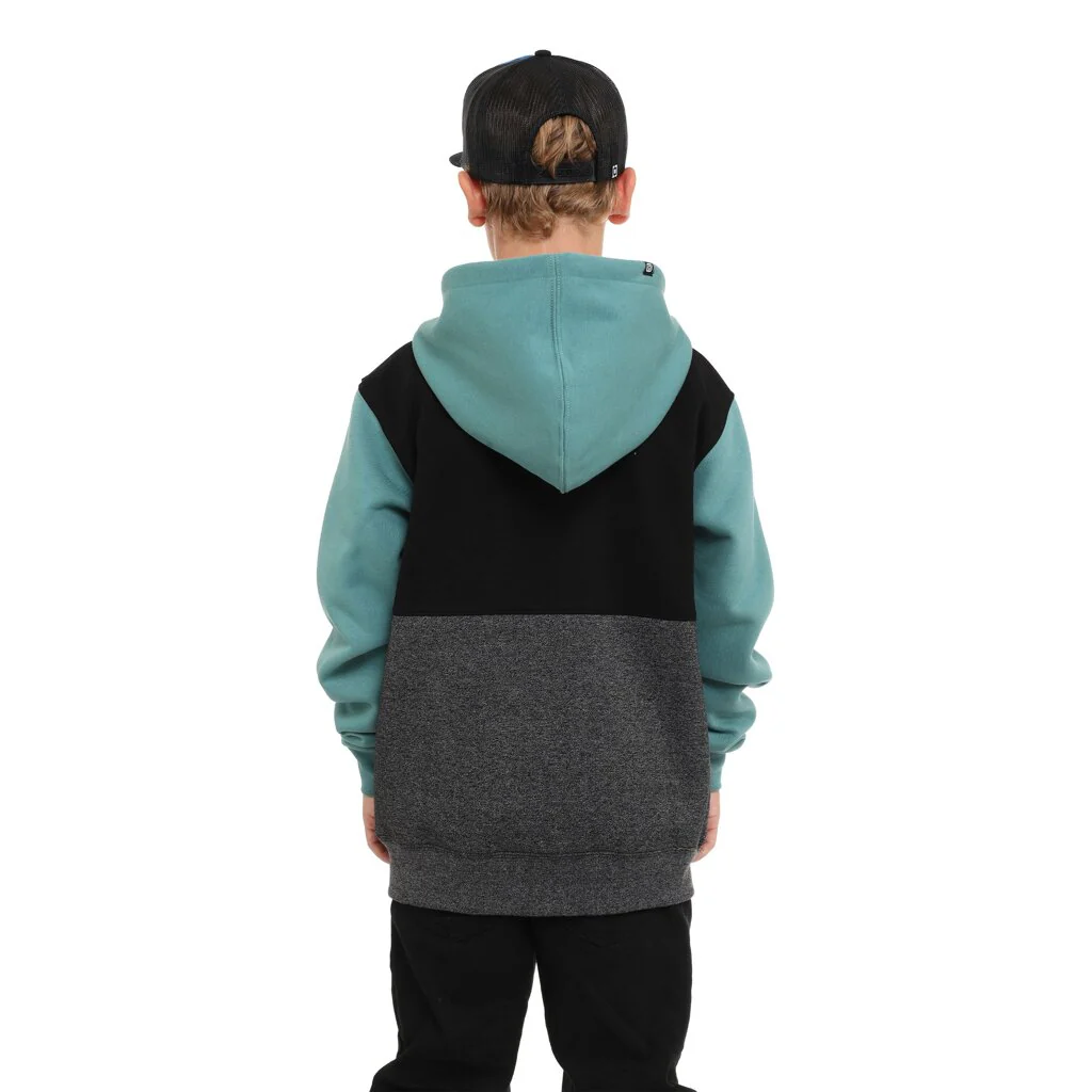 Kids Jordan II Hoodie Oil Blue - Image 2