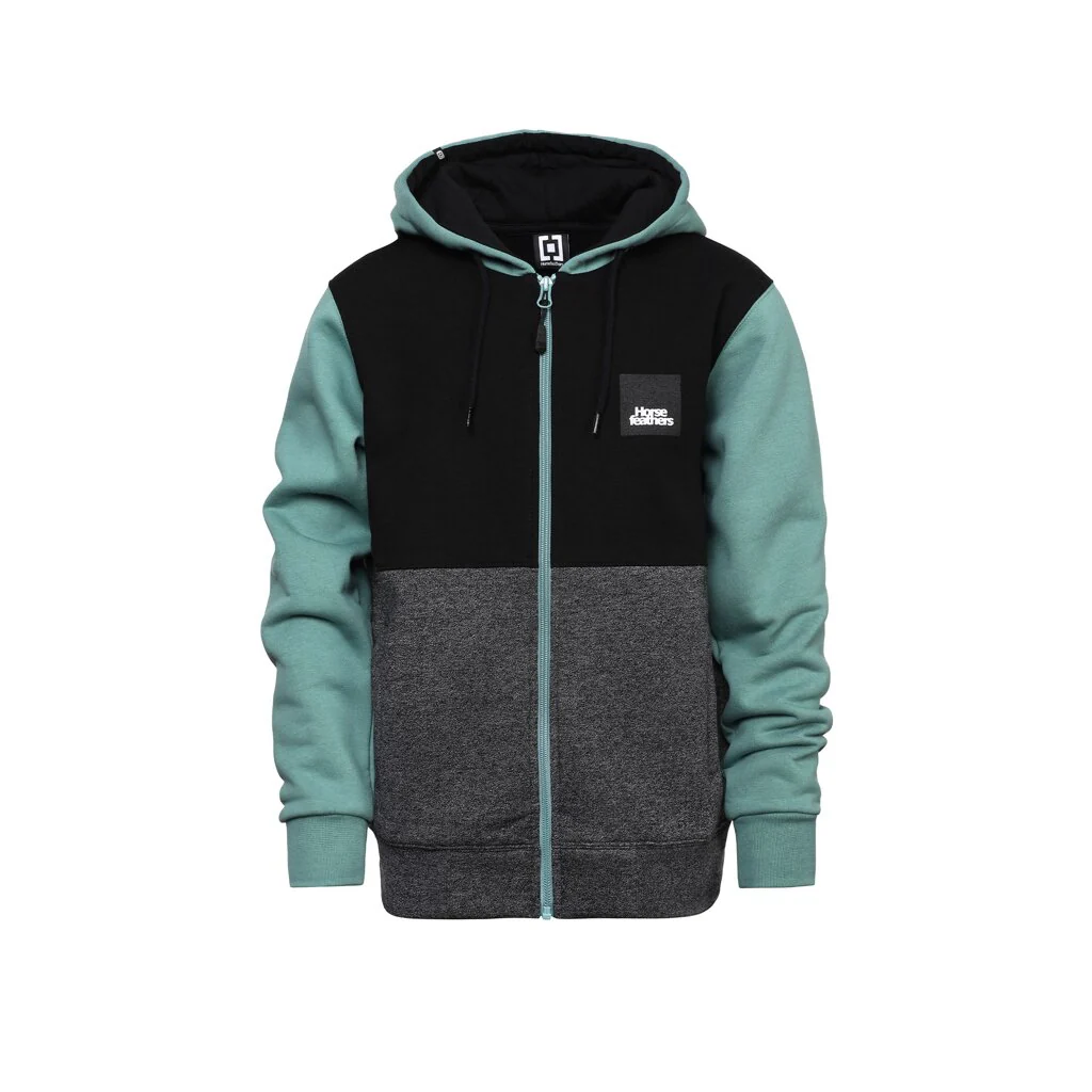 Kids Jordan II Hoodie Oil Blue - Image 3