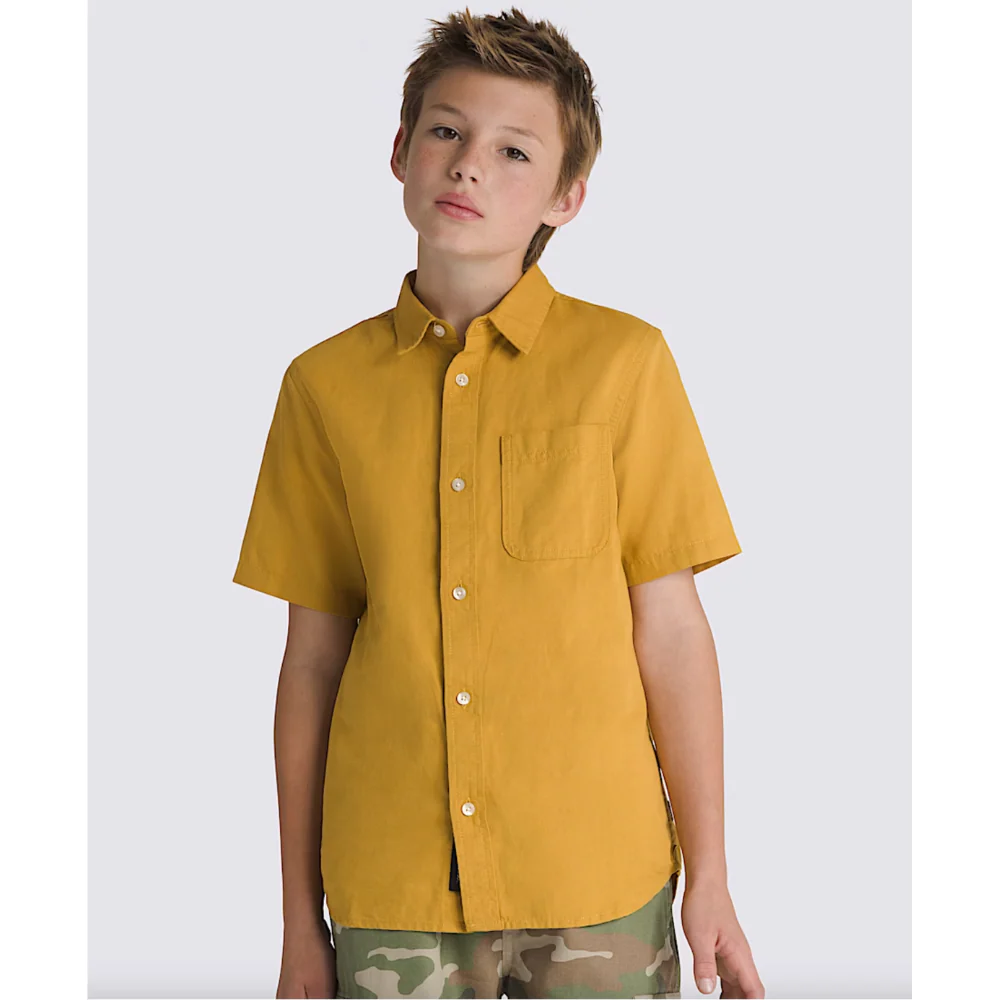 Kids Lawson Shirt Harvest Gold Yellow - Image 2