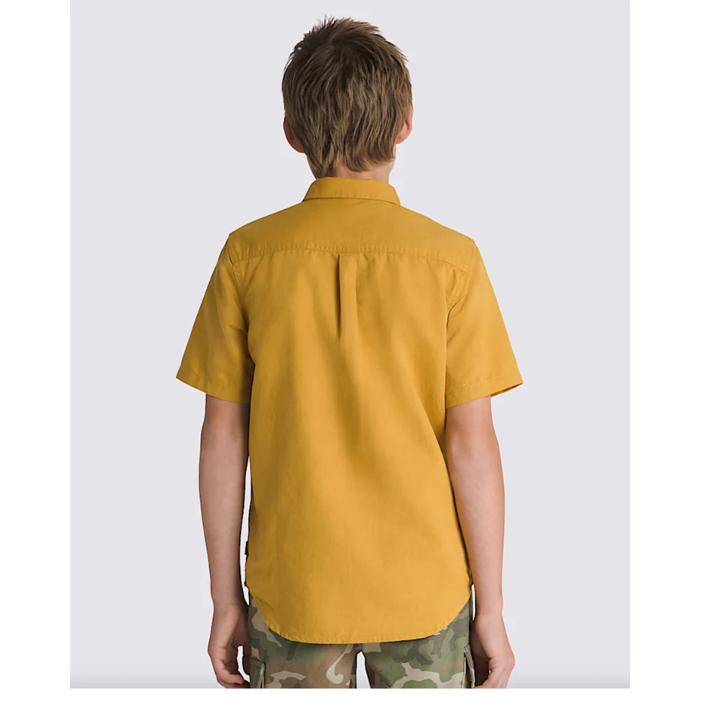 Kids Lawson Shirt Harvest Gold Yellow - Image 3