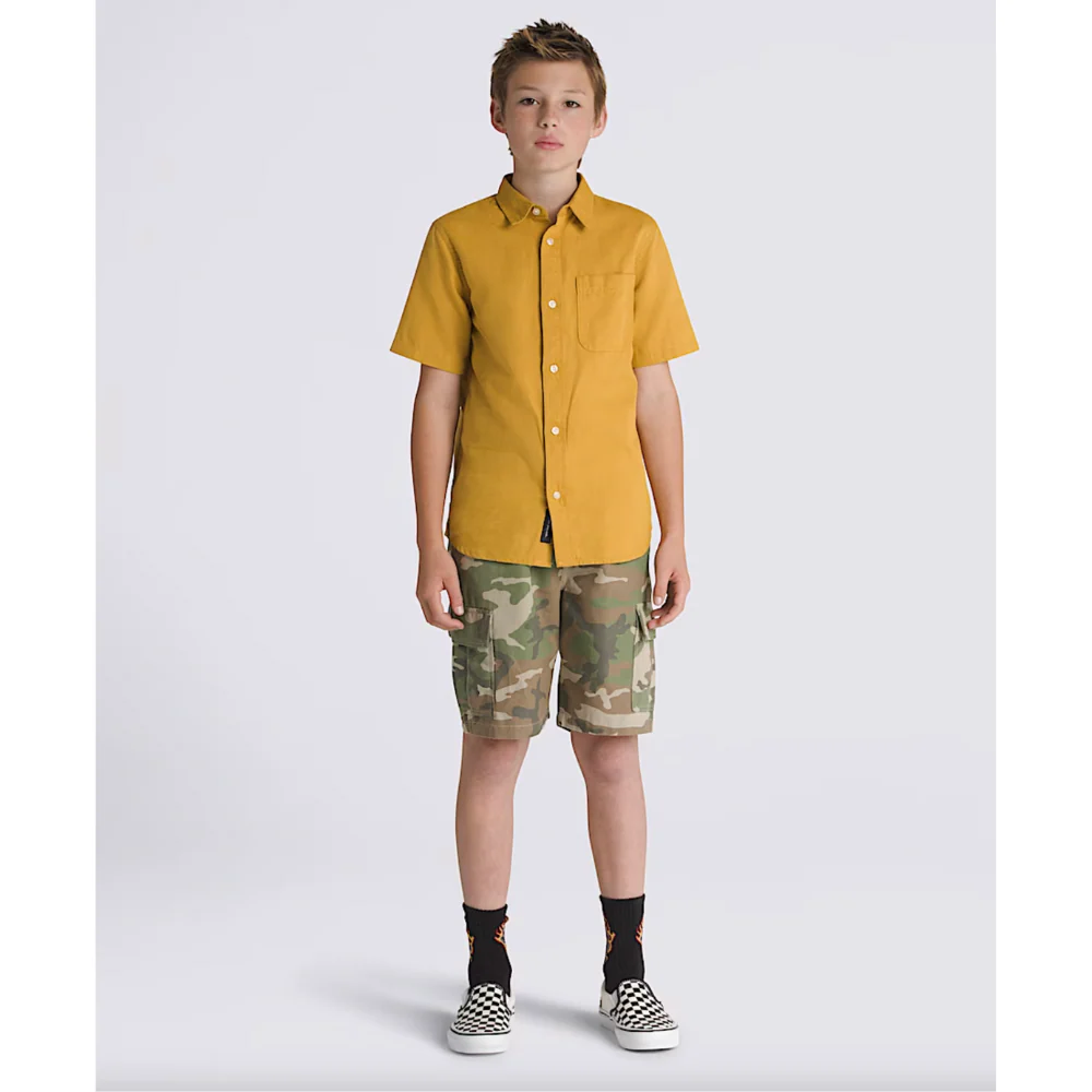 Kids Lawson Shirt Harvest Gold Yellow - Image 4