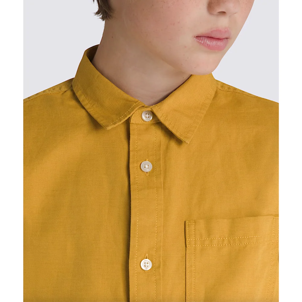 Kids Lawson Shirt Harvest Gold Yellow - Image 5