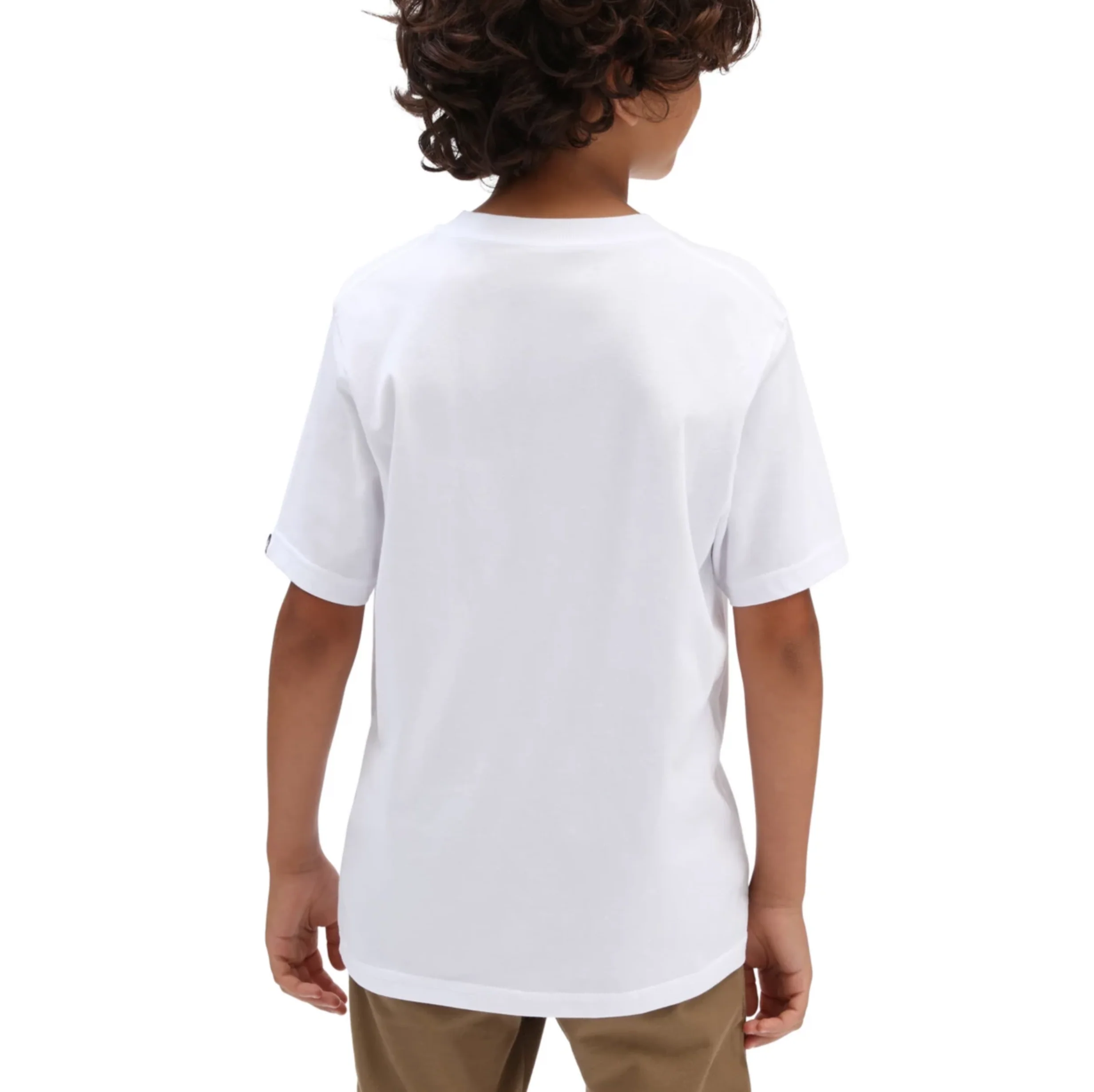 Kids Left Chest T-shirt White - Image 2