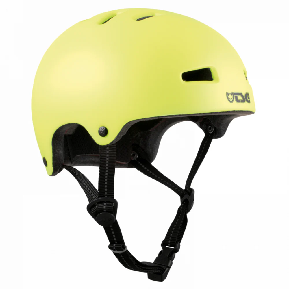 Kids Nipper Mini Acid Yellow Skateboard Helmet