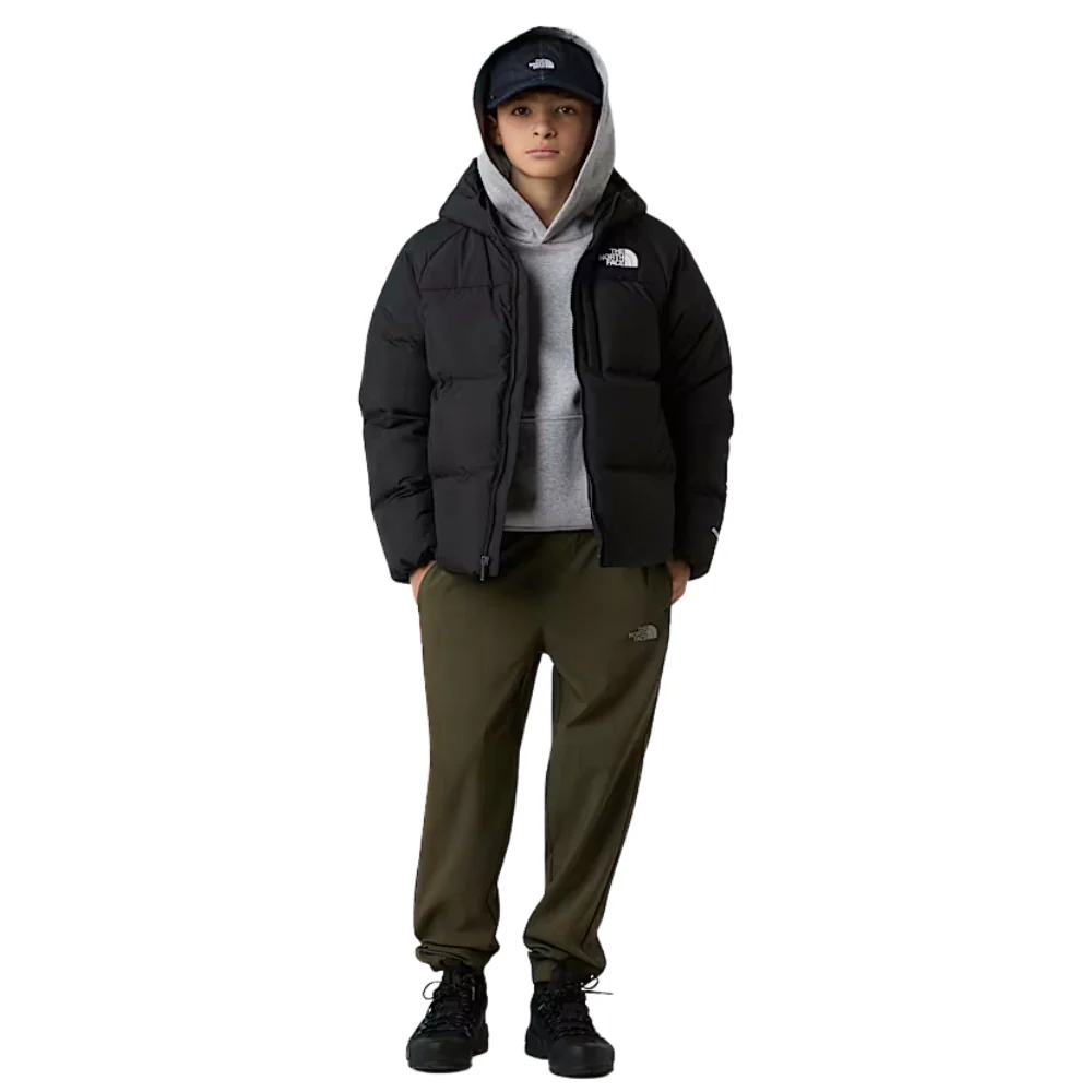 Kids North Down Hooded Jacket TNF Black - Image 2