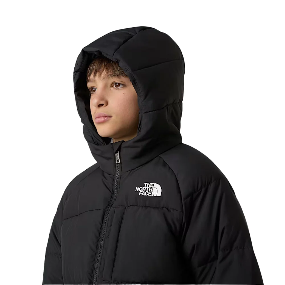 Kids North Down Hooded Jacket TNF Black - Image 5