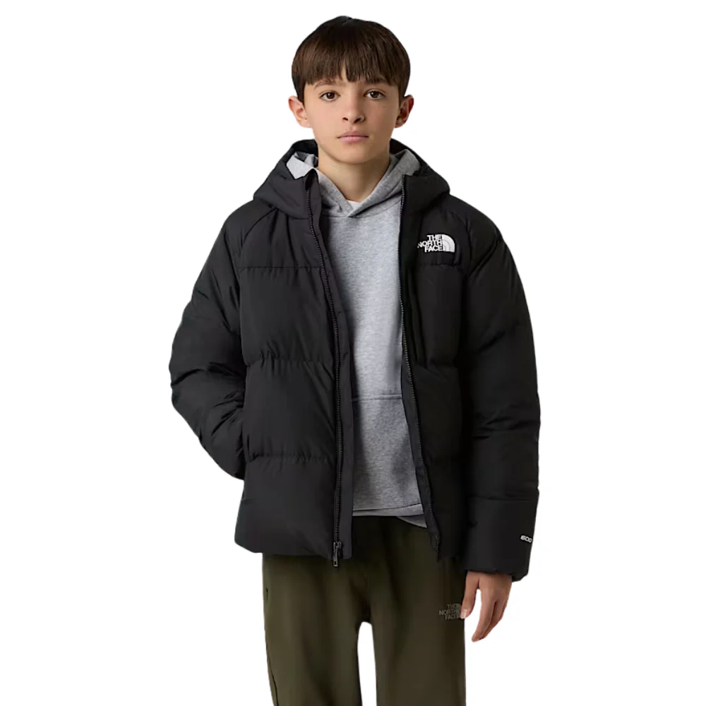 Kids North Down Hooded Jacket TNF Black - Image 6