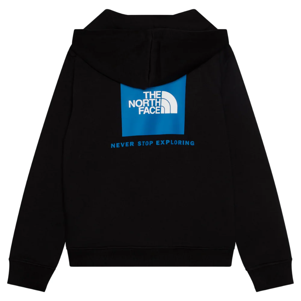 Kids NSE Box Hoodie Black/Hero Blue - Image 2