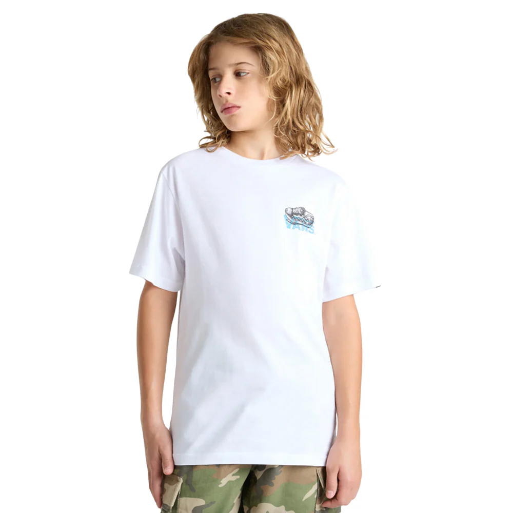 Kids Old Skool T-shirt White - Image 2