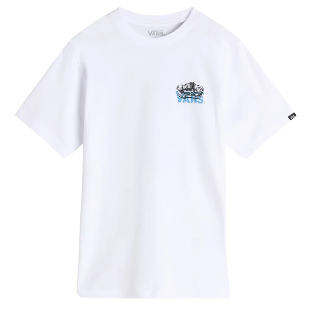 Kids Old Skool T-shirt White - Image 5