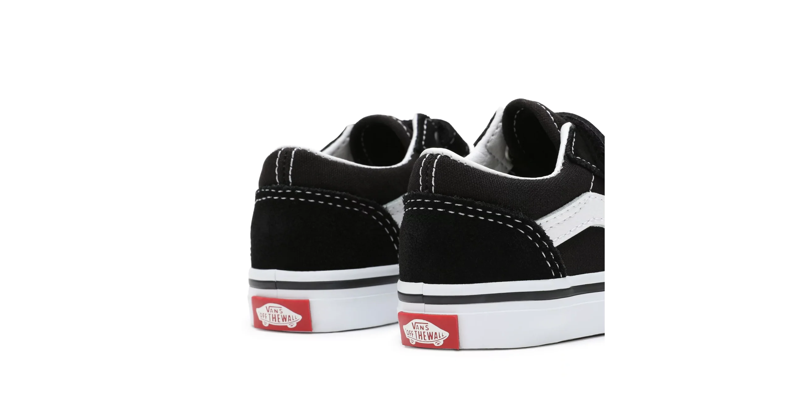 Kids Old Skool V Black/True White - Image 3