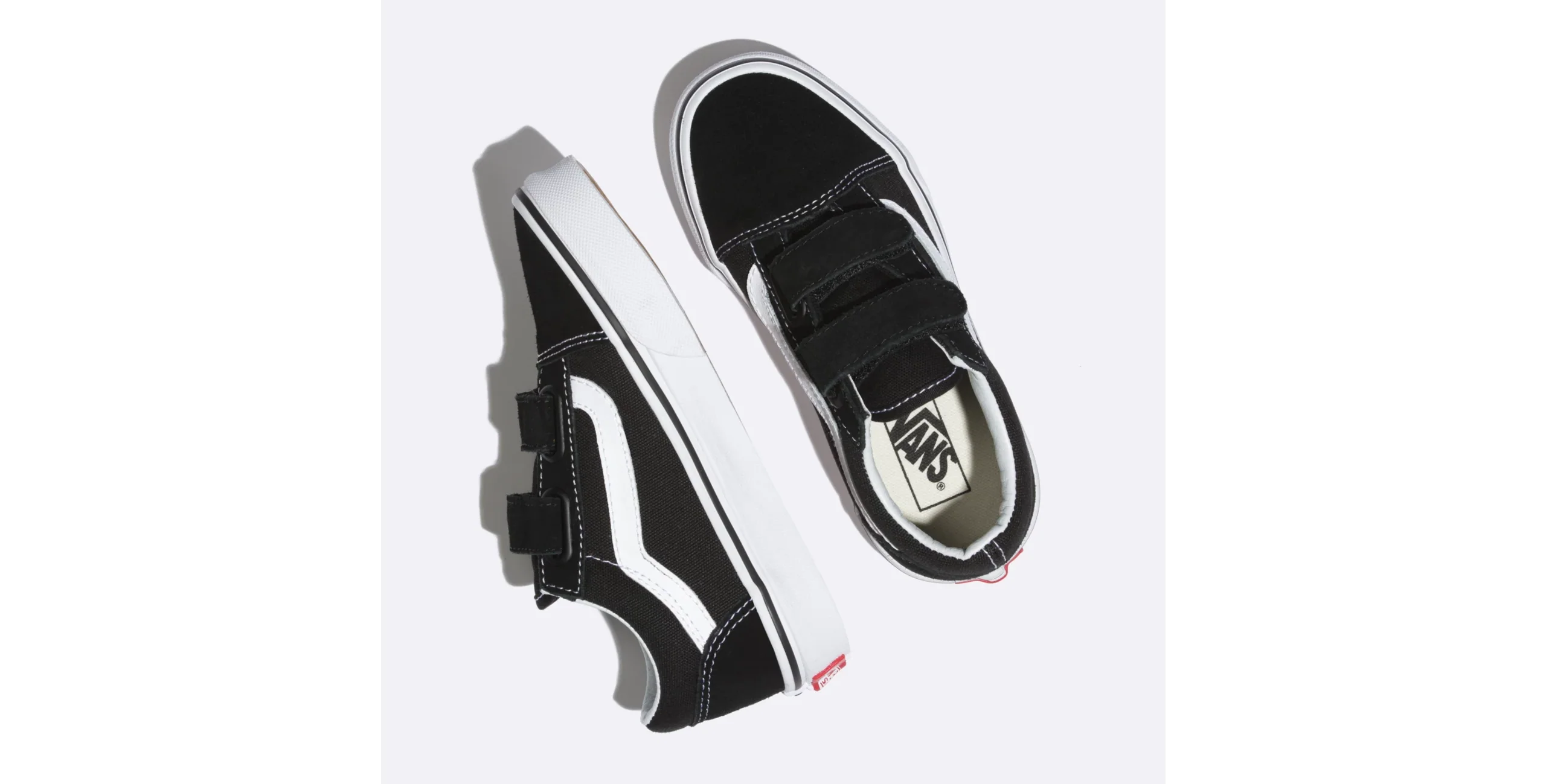 Kids Old Skool V Black/True White - Image 4