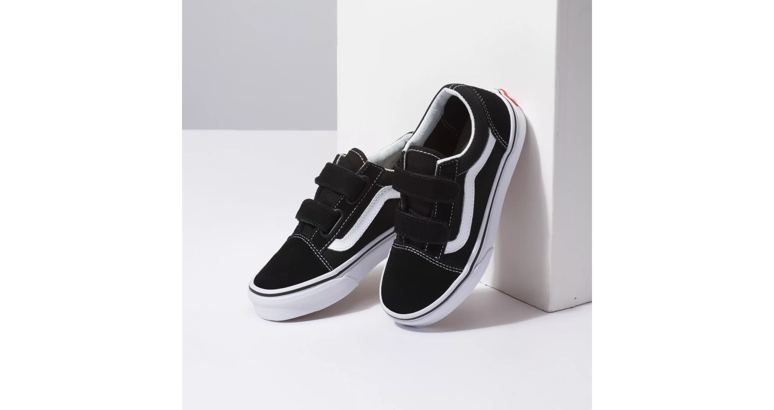 Kids Old Skool V Black/True White - Image 6