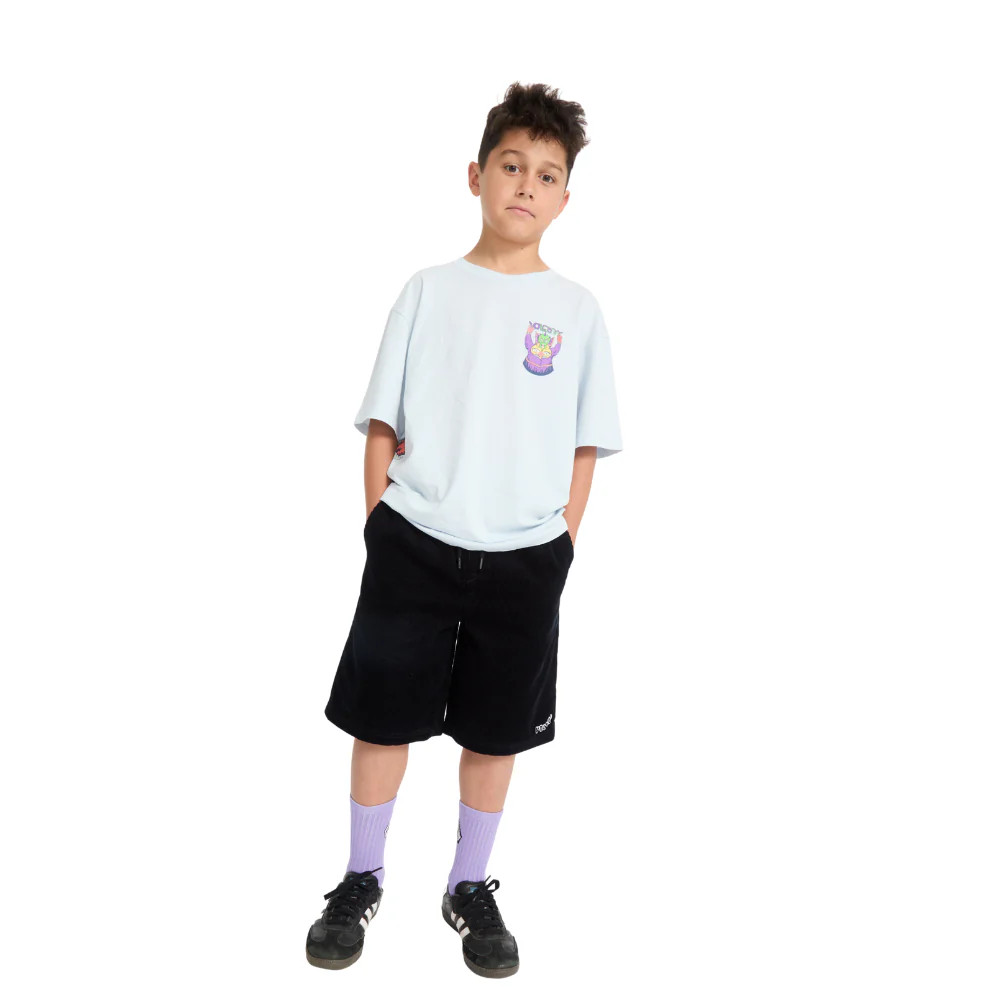 Kids Outer Spaced EW Cord Short Black - Image 3