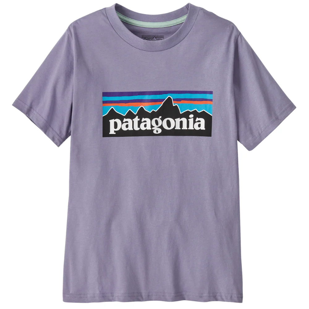 Kids P-6 Logo T-shirt Rock Wash: Concrete Purple