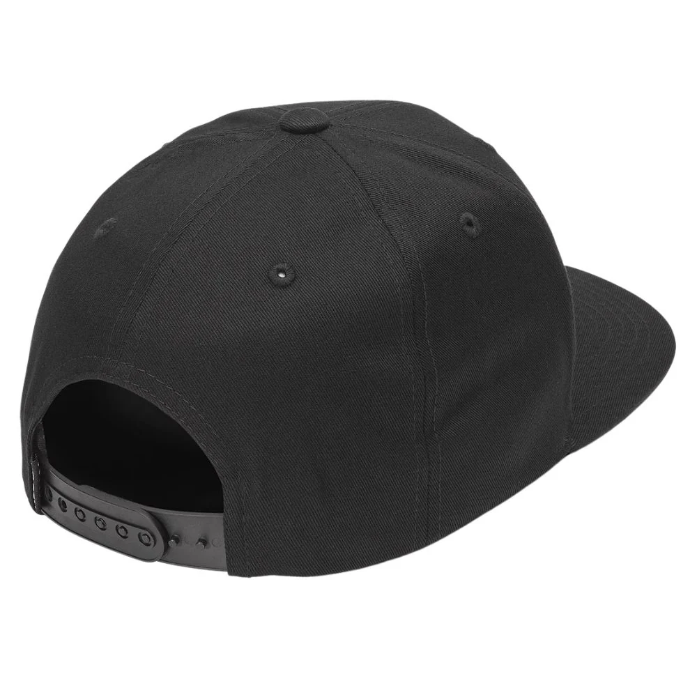 Kids Quarter Twill Cap Black - Image 2